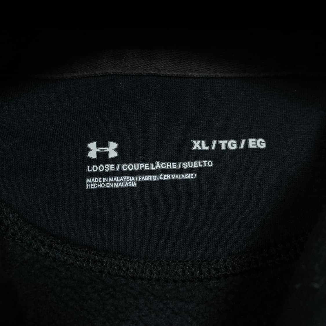 언더아머 프로젝트 락 오리지네이터 블랙 후드티 상품이미지4