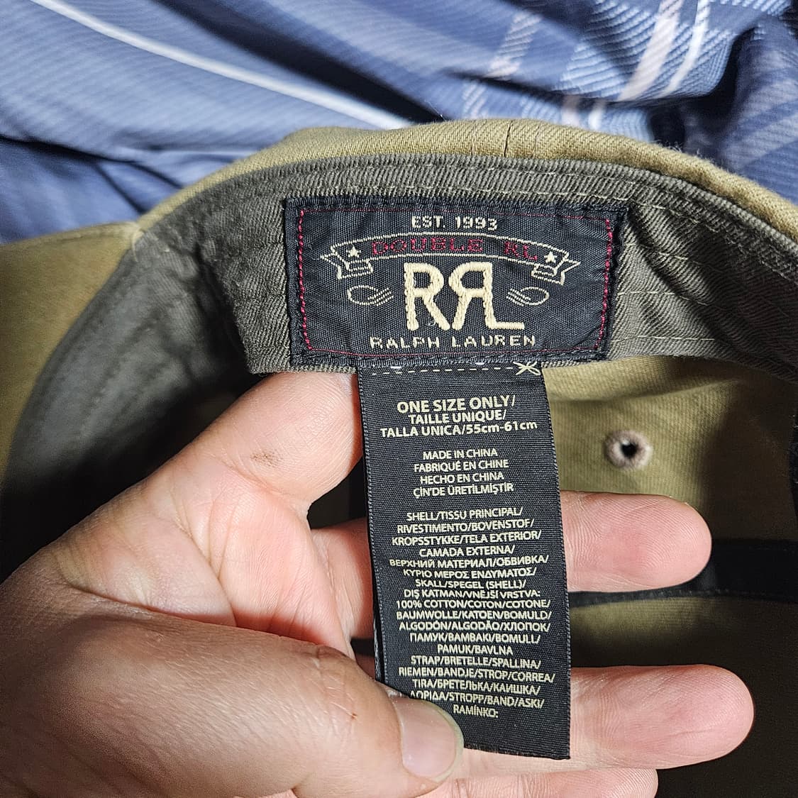 Rrl 랜치로고 볼캡 김우빈볼캡 상품이미지3