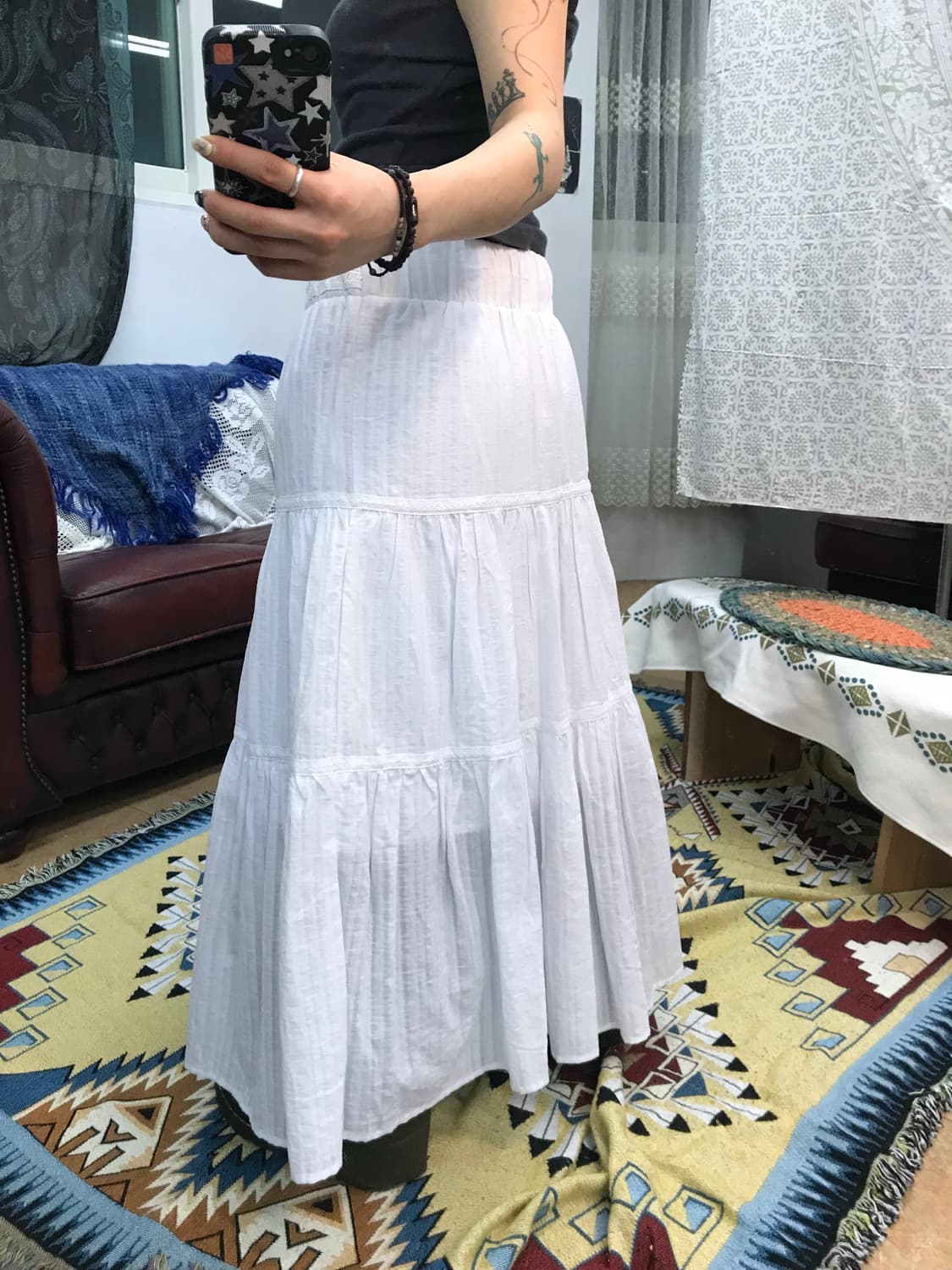 빈티지 밴딩 캉캉스커트  상품이미지2