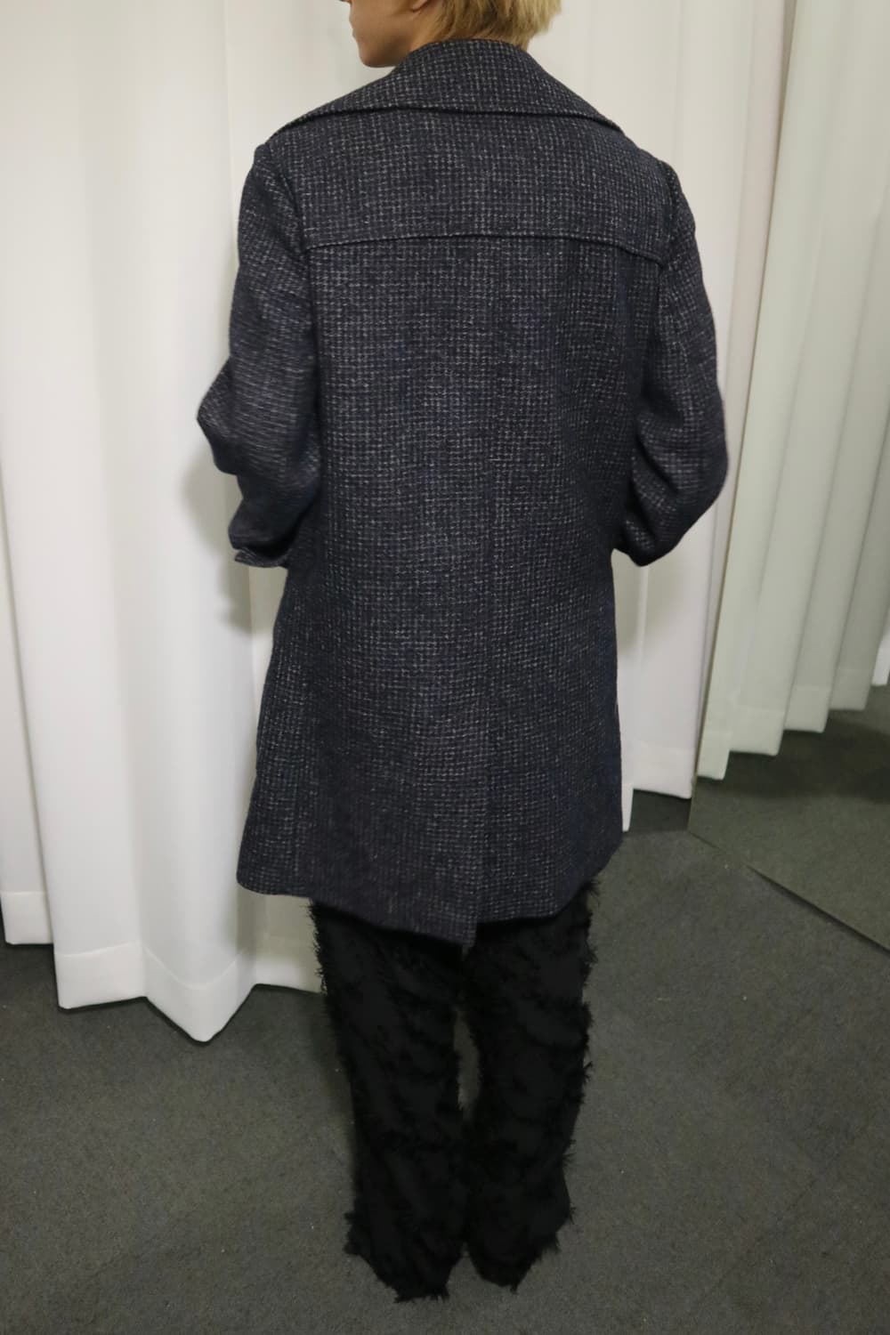 John Galliano tweed wool coat 상품이미지7