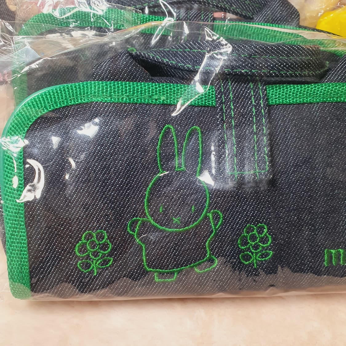 미개봉) 고전 미피 데님 필통 빈티지 토끼 우사기 캐릭터 파우치 케이스 상품이미지2