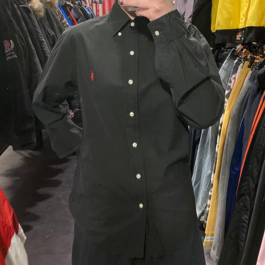 [IM] 폴로 랄프로렌 셔츠 블랙 상품이미지5