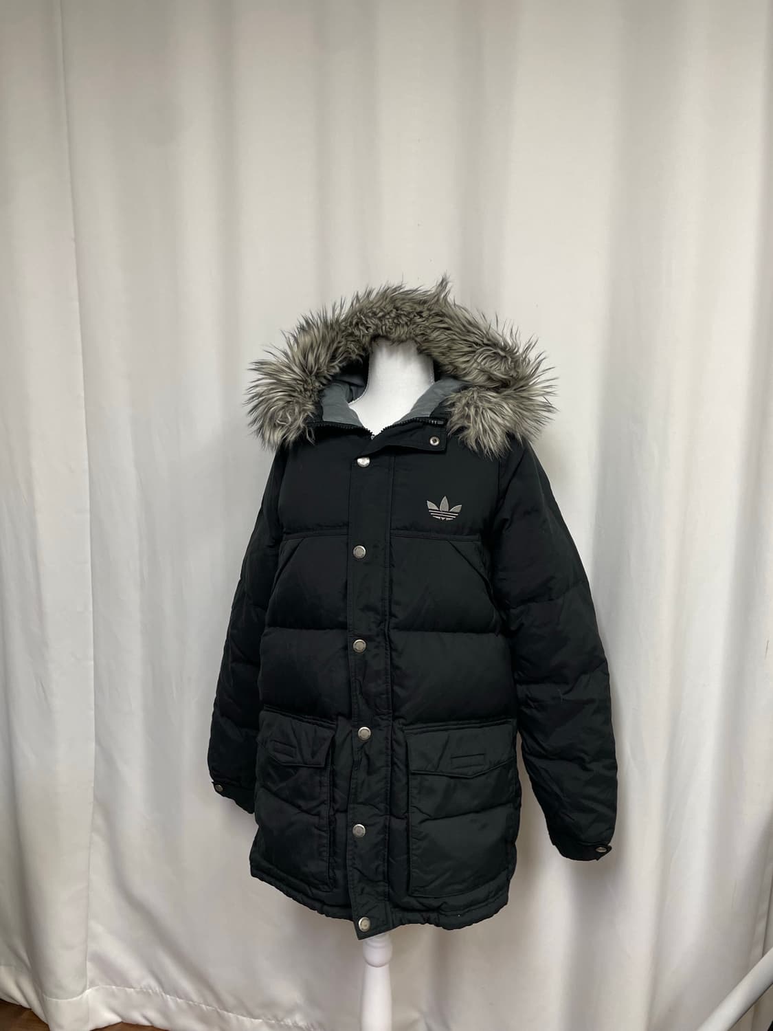 아디다스 파이어버드 퍼 오리털 패딩 (희귀매물) 상품이미지2