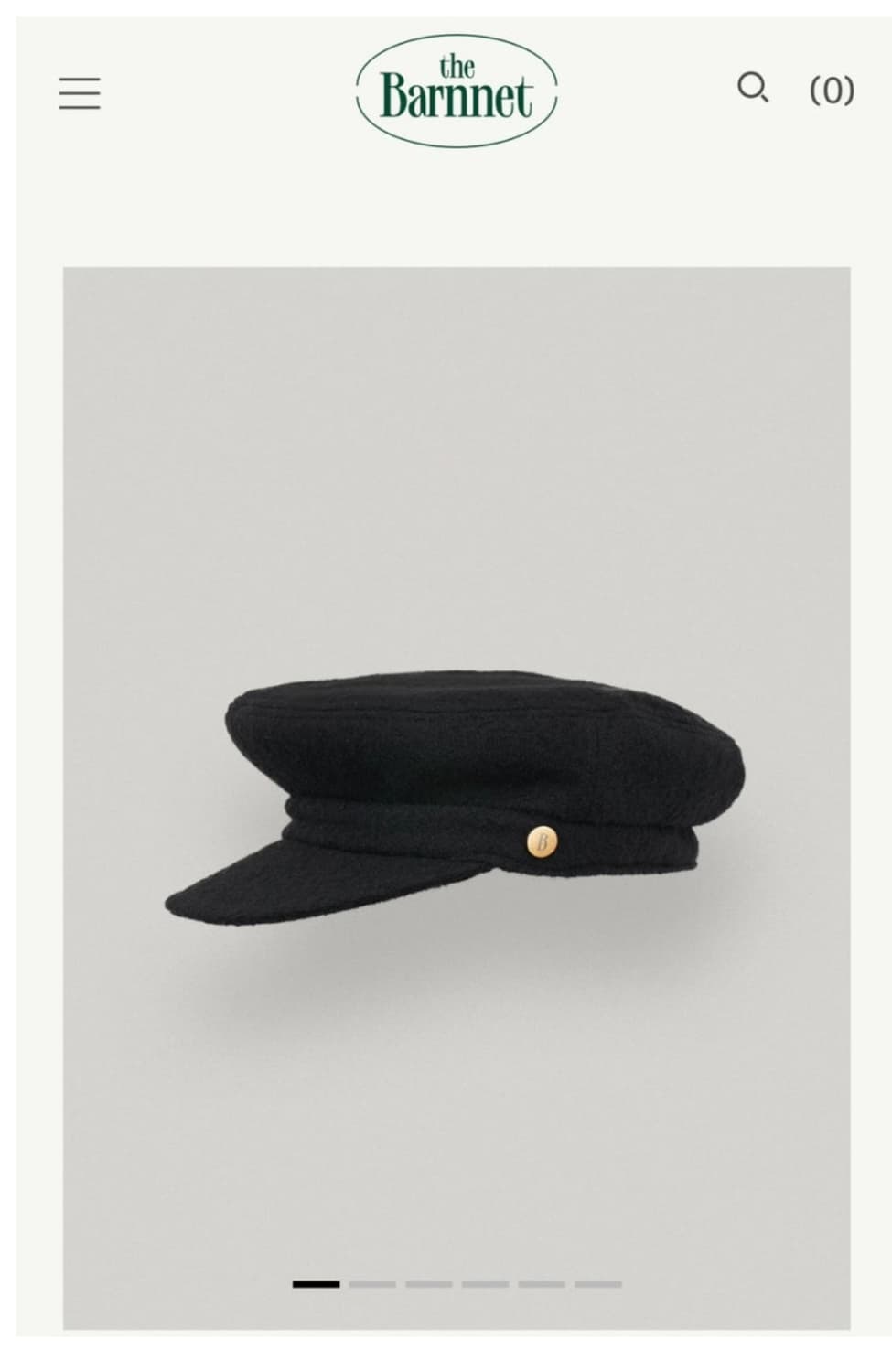 더바넷 마고햇 블랙 상품이미지1