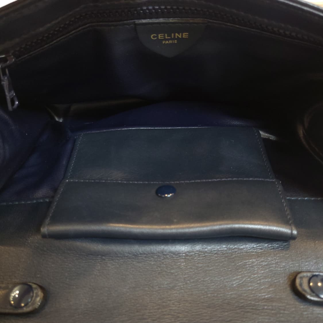 셀린느 트리오페 레더 숄더백 상품이미지9