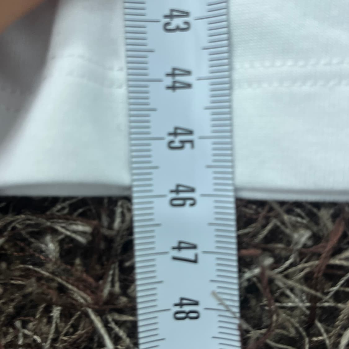 S 안다르 새상품 크롭 반팔 티셔츠 상품이미지5