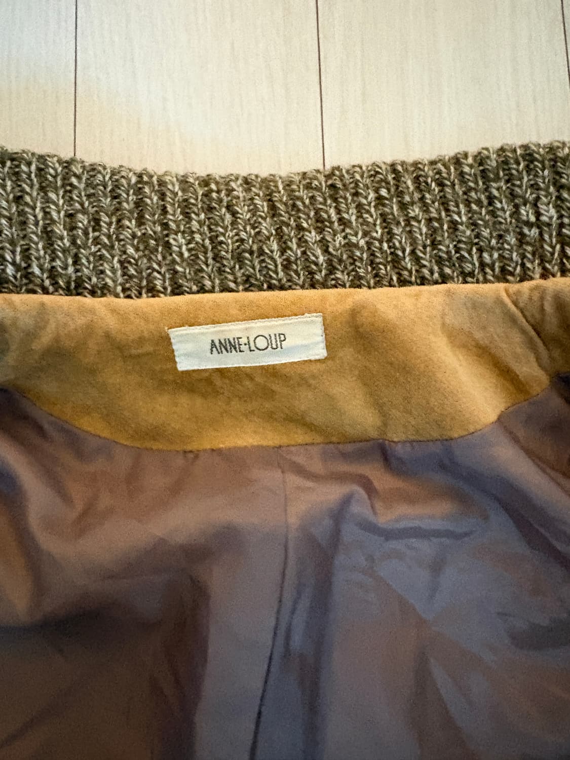 노란색 빈티지 점퍼 상품이미지3