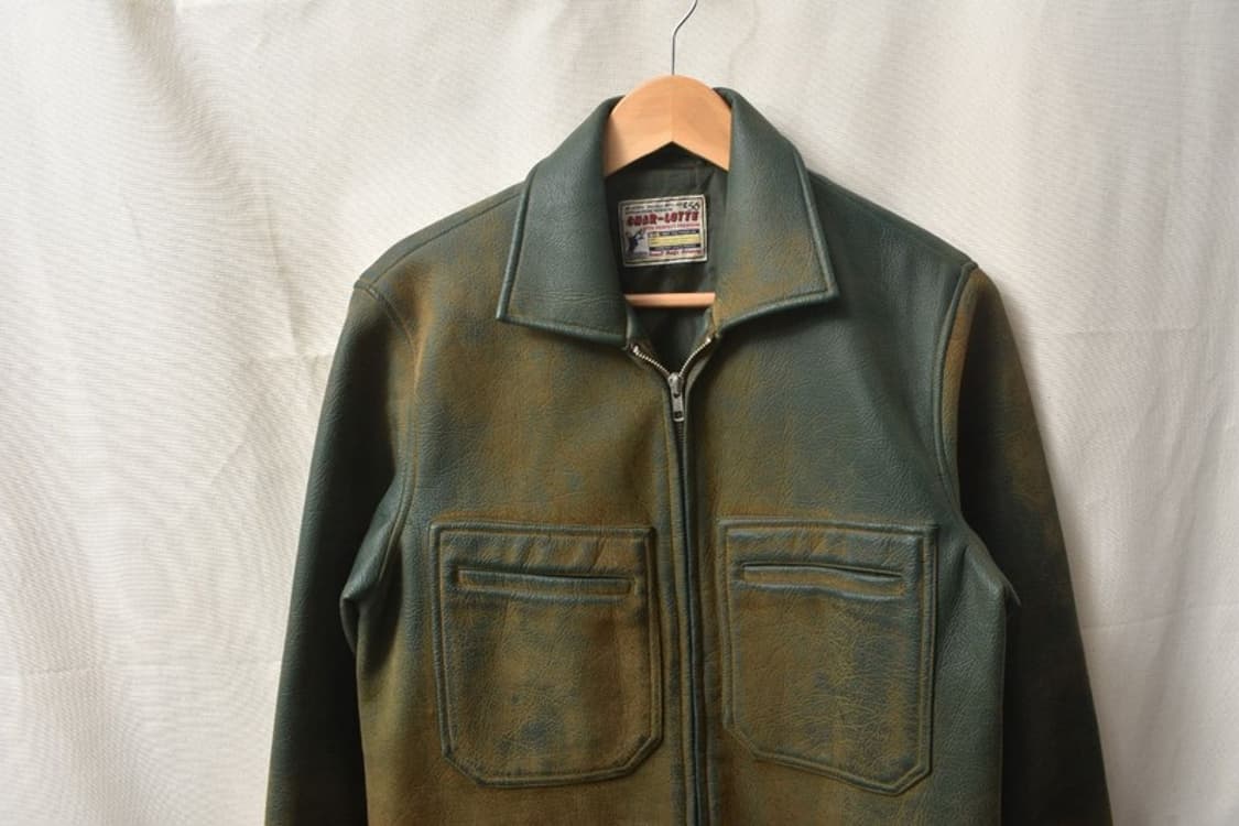 90S 페이크 레더 빈티지 자켓 M M0167 상품이미지2