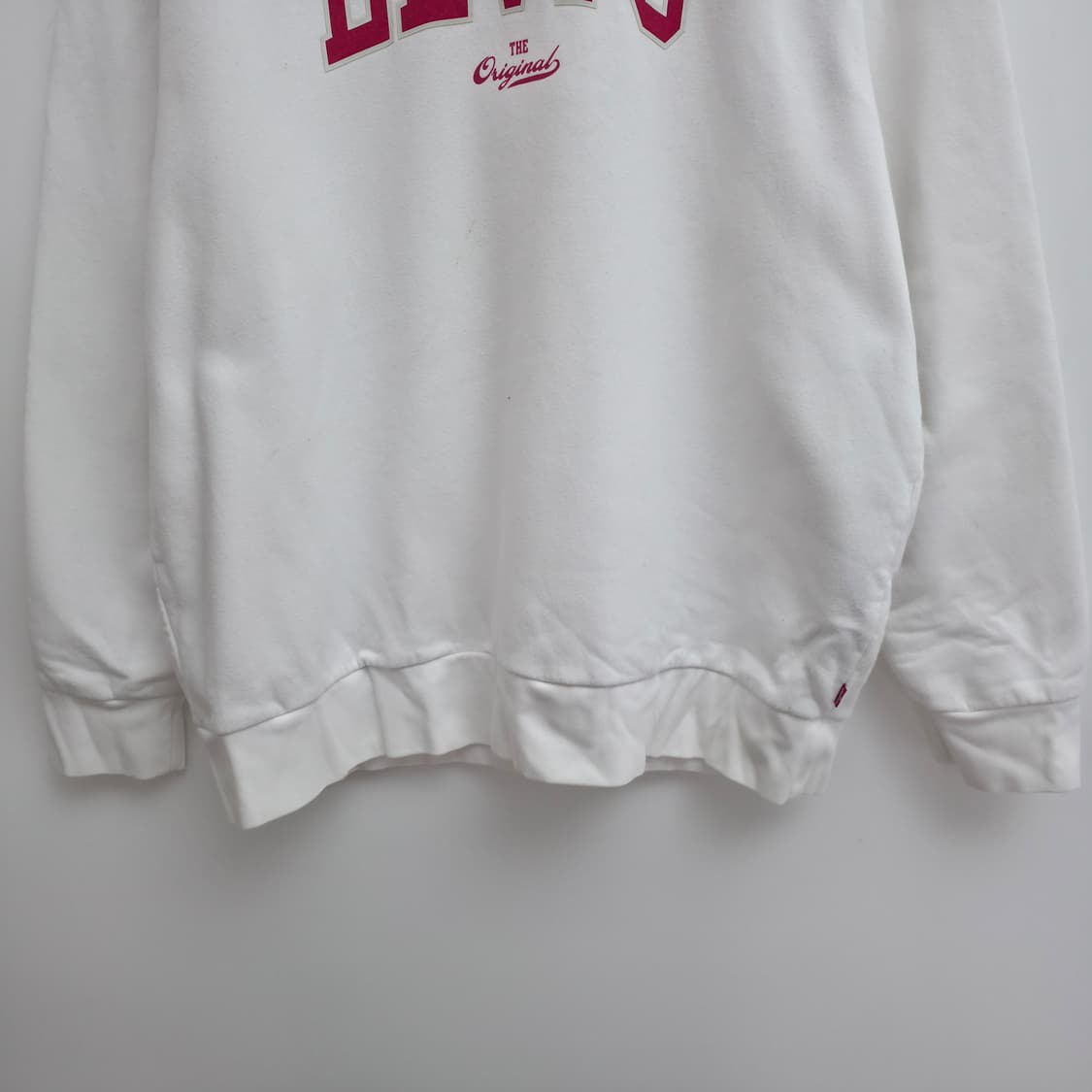 [XL] 리바이스 화이트 맨투맨 상품이미지3