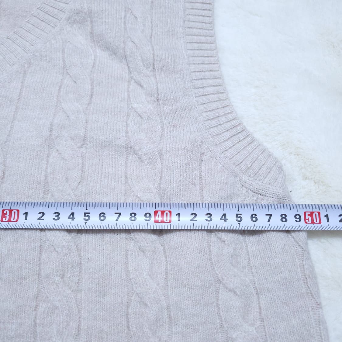 제이바이 여성 니트조끼 77 0302 뽀샤샤 상품이미지4