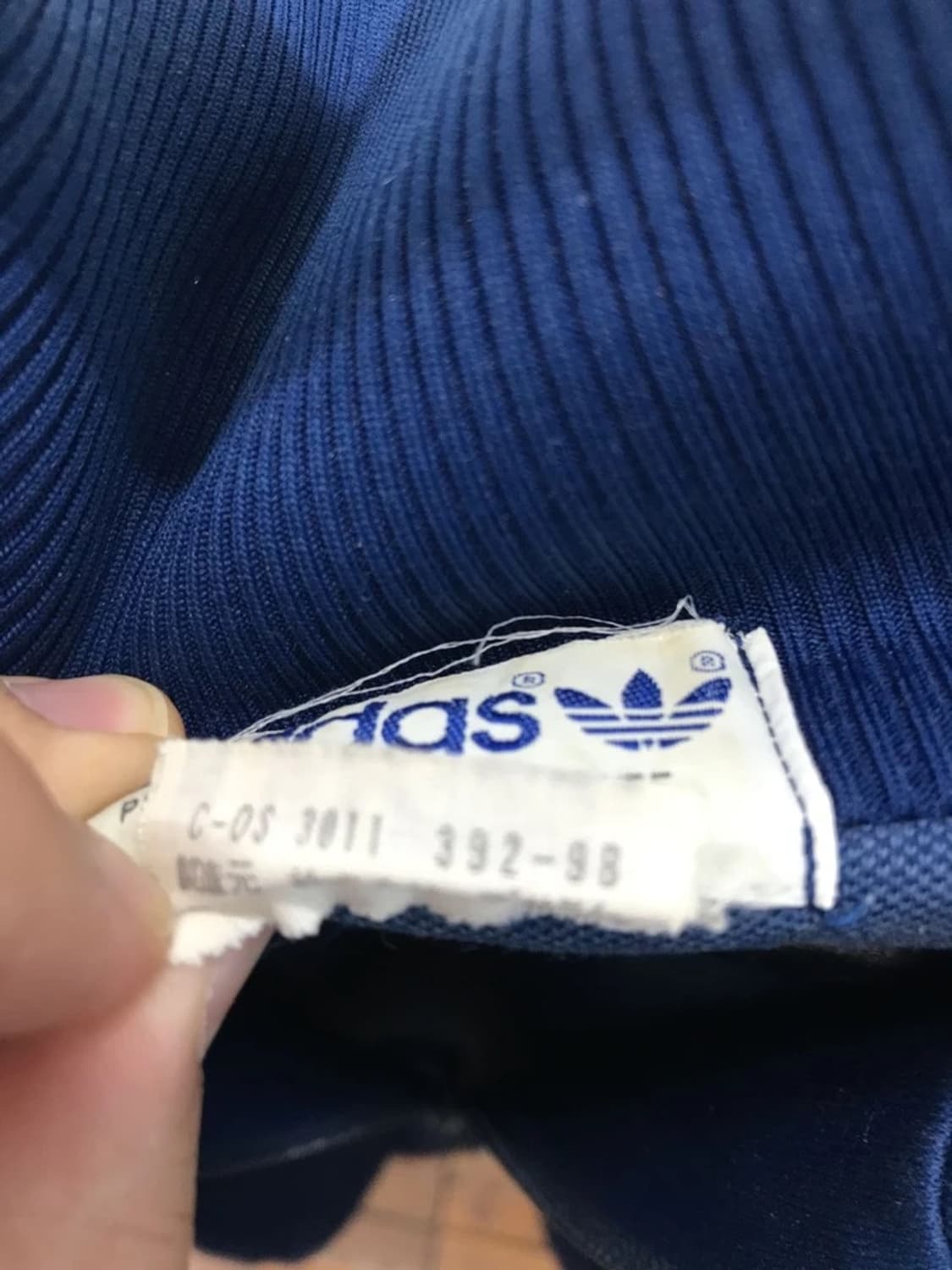 90’s Adidas Trefoil Track Jacket Navy 상품이미지8