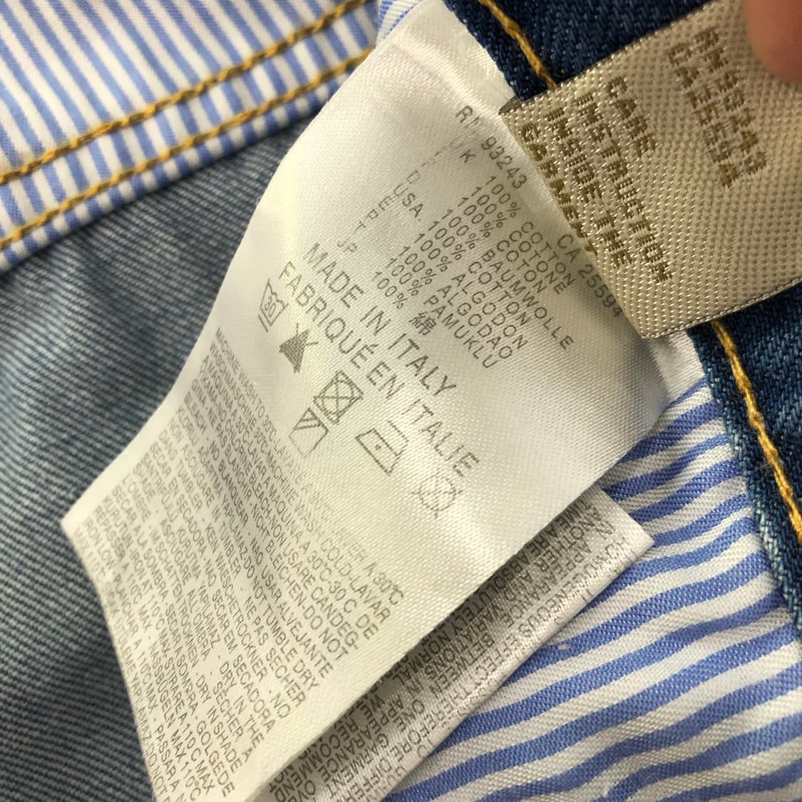 디젤 디스 워싱 데님 팬츠 상품이미지8