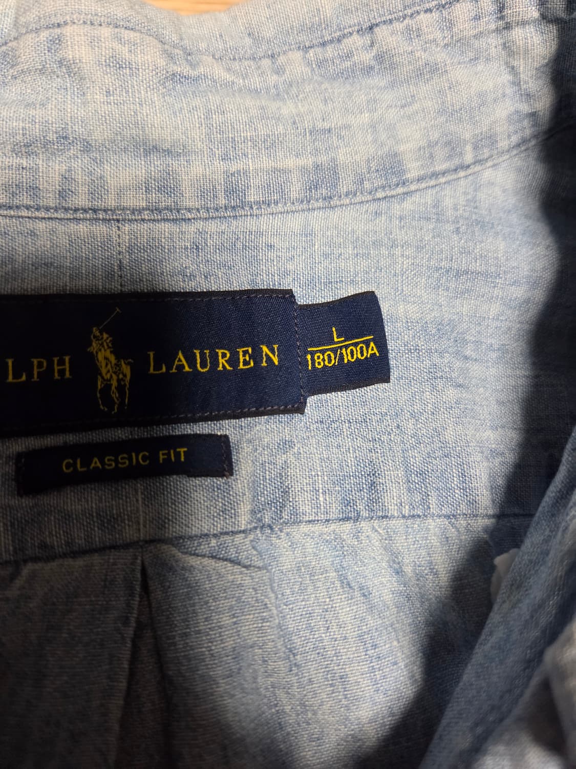 POLO RALPH LAUREN 청남방 데님셔츠  상품이미지4