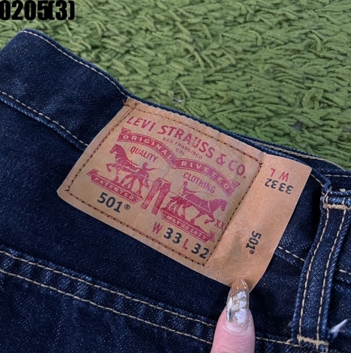 리바이스 501 청바지 상품이미지2