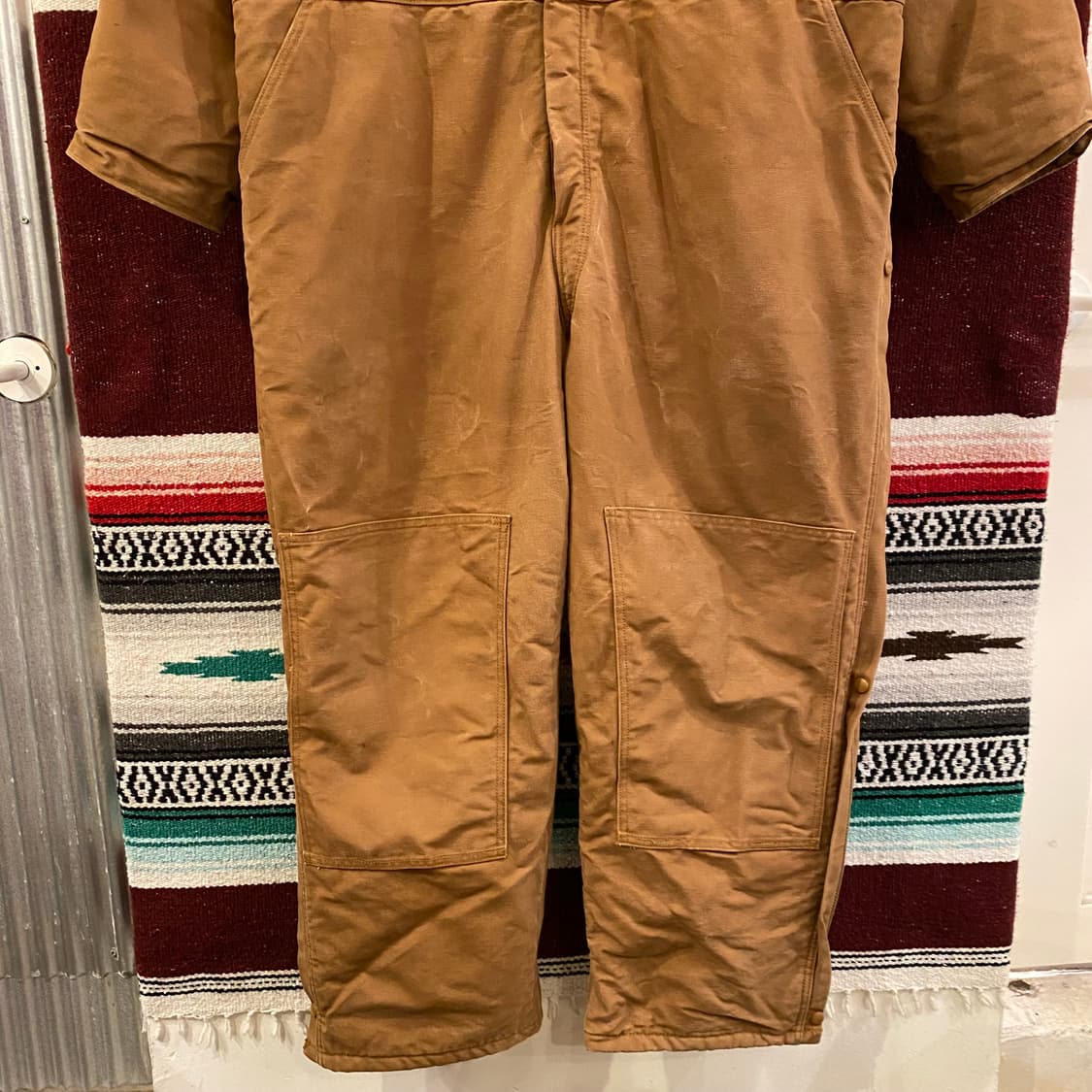 00s USA 칼하트 워크 패딩 점프슈트 상품이미지8