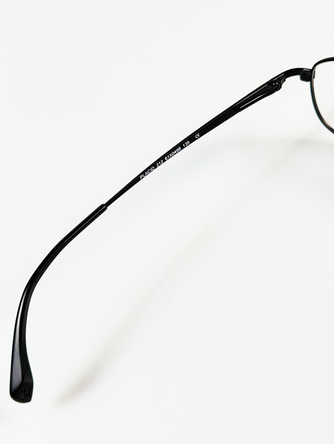 90s 컬럼비아 블랙 슬림 스퀘어 메탈 빈티지 안경 상품이미지8