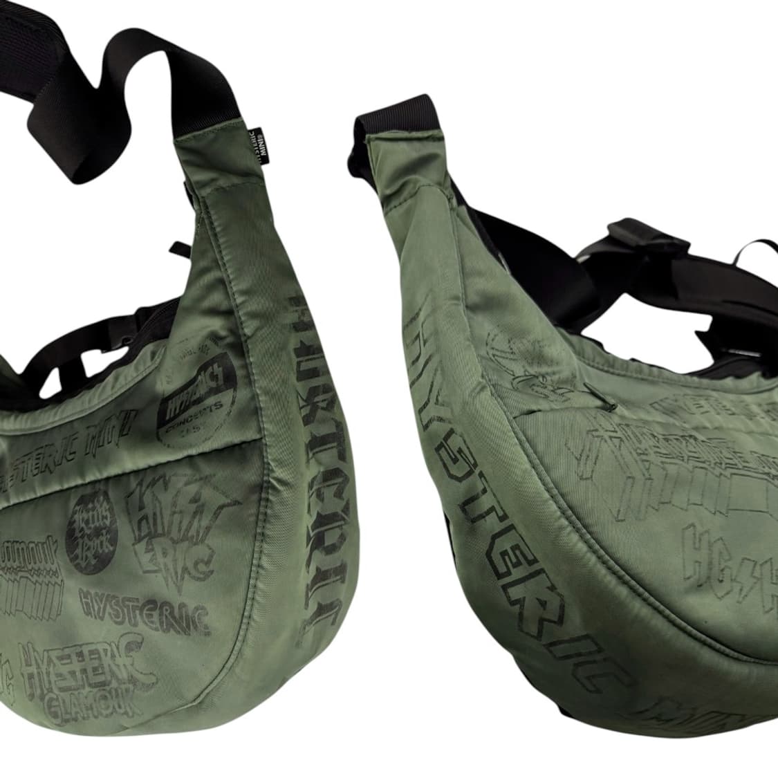 히스테릭글래머 프린티드 숄더백 카키 상품이미지6