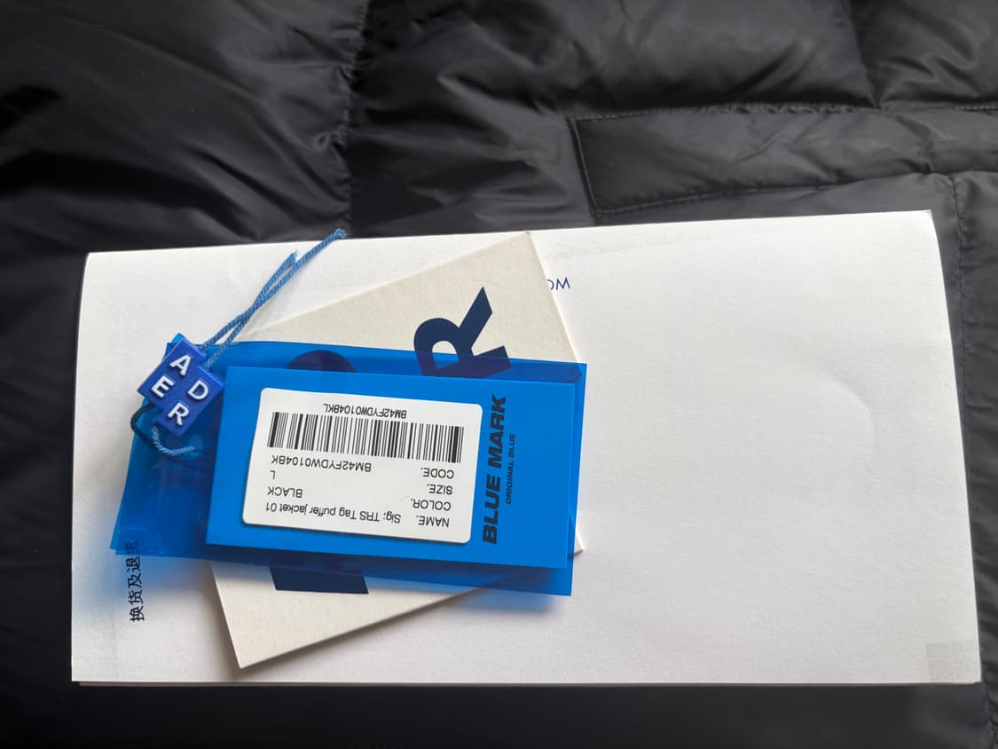 아더에러 시그니피컨트 패딩 L 상품이미지1