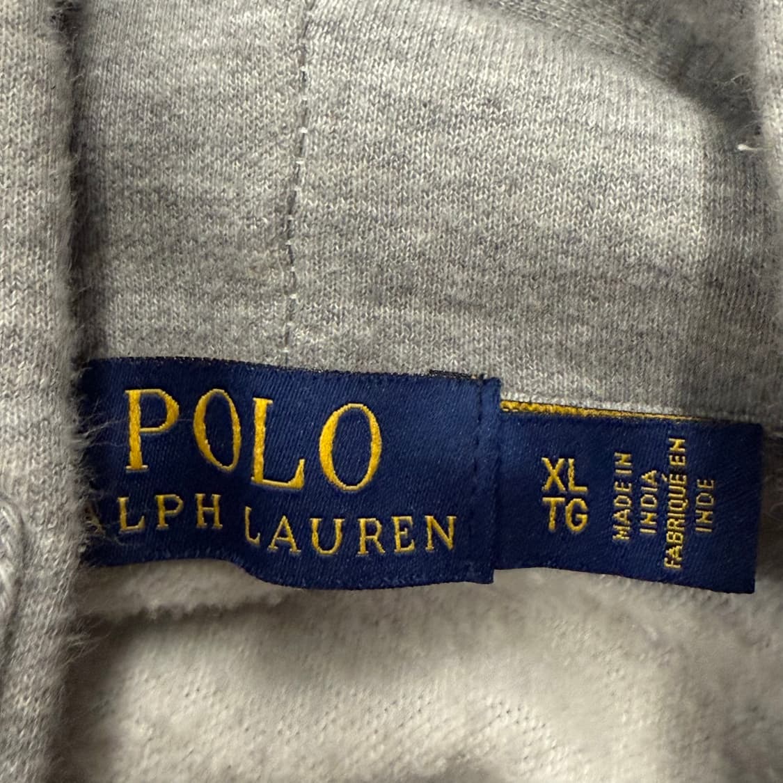 폴로 랄프로렌 그레이 후드집업 상품이미지5