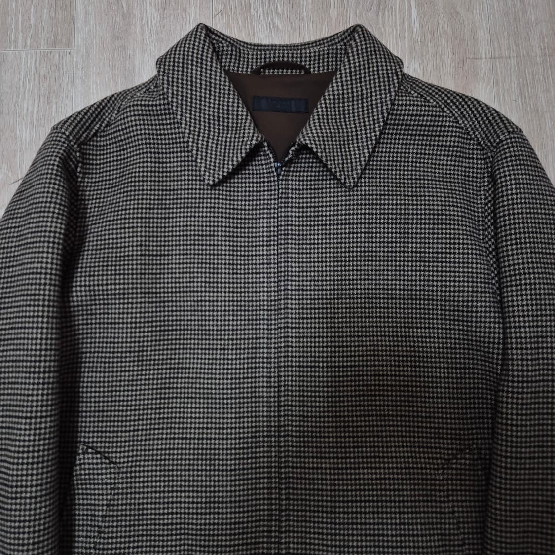 유니클로 남성 하운드투스 헤링본 블루종 자켓 XL(105) 상품이미지2