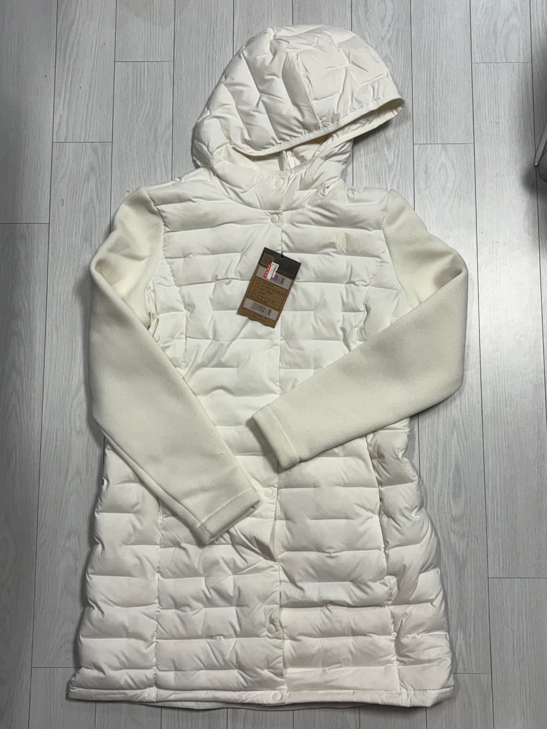 판매) 노스페이스 여성 경량롱패딩 M 상품이미지1