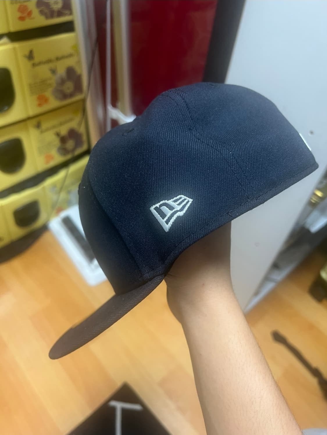 뉴에라 모자 네이비 상품이미지3