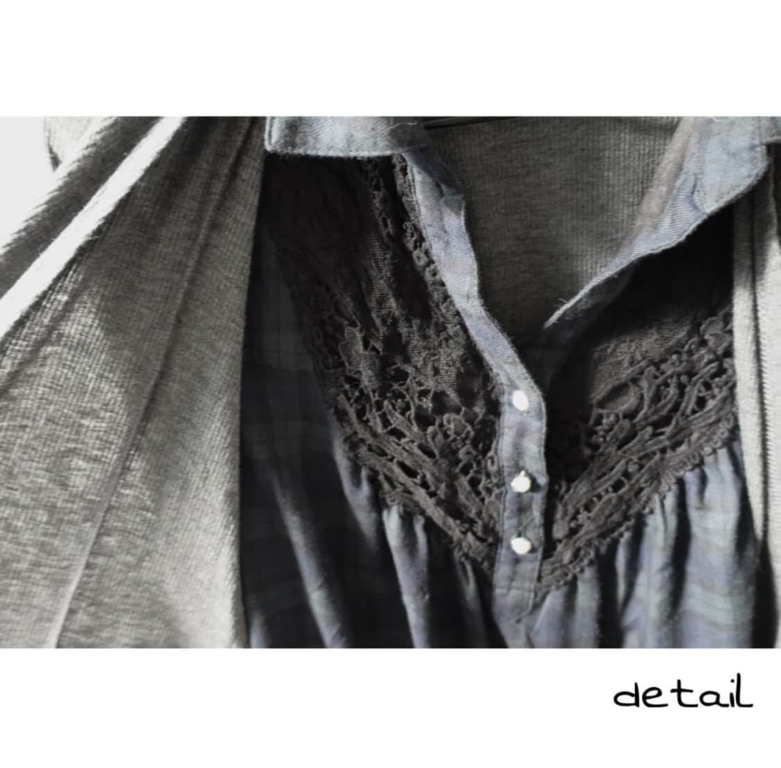 Axes Femme Check Shirt Cardigan 상품이미지3