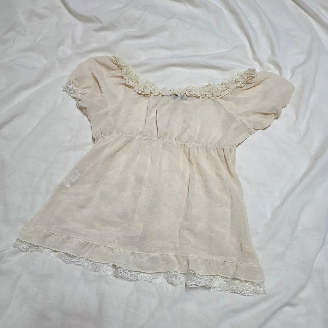 디어마이믹스 로걀탑 블라우스 큐롯스커트 세트 리즈리사 트랄라라 히메갸루깔 상품이미지4