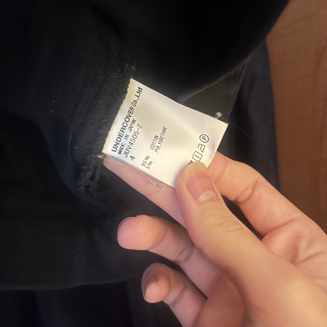 존언더커버 데끼 커팅 팬츠 상품이미지5