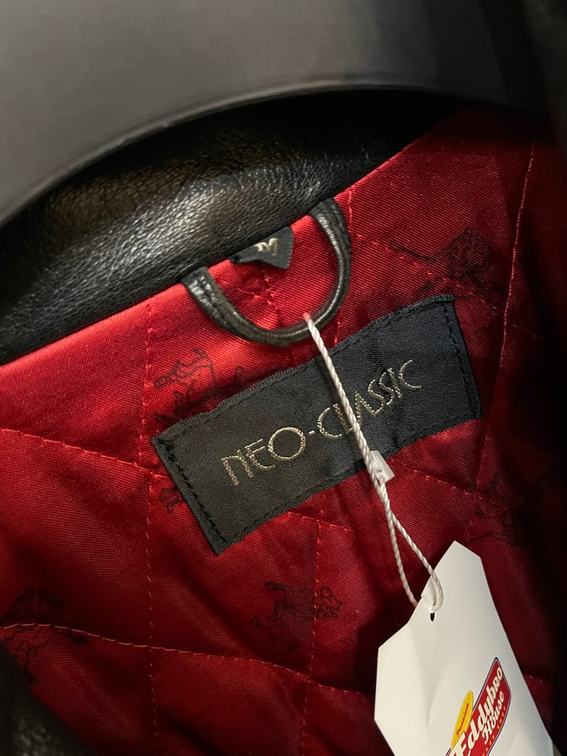 빈티지 양가죽 레더 코트 상품이미지5