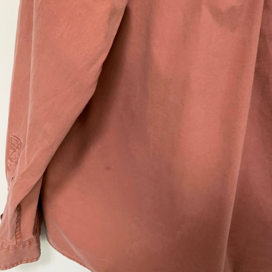 엘엘빈 인디핑크 빈티지 핑크 오버핏 셔츠 XL 상품이미지4