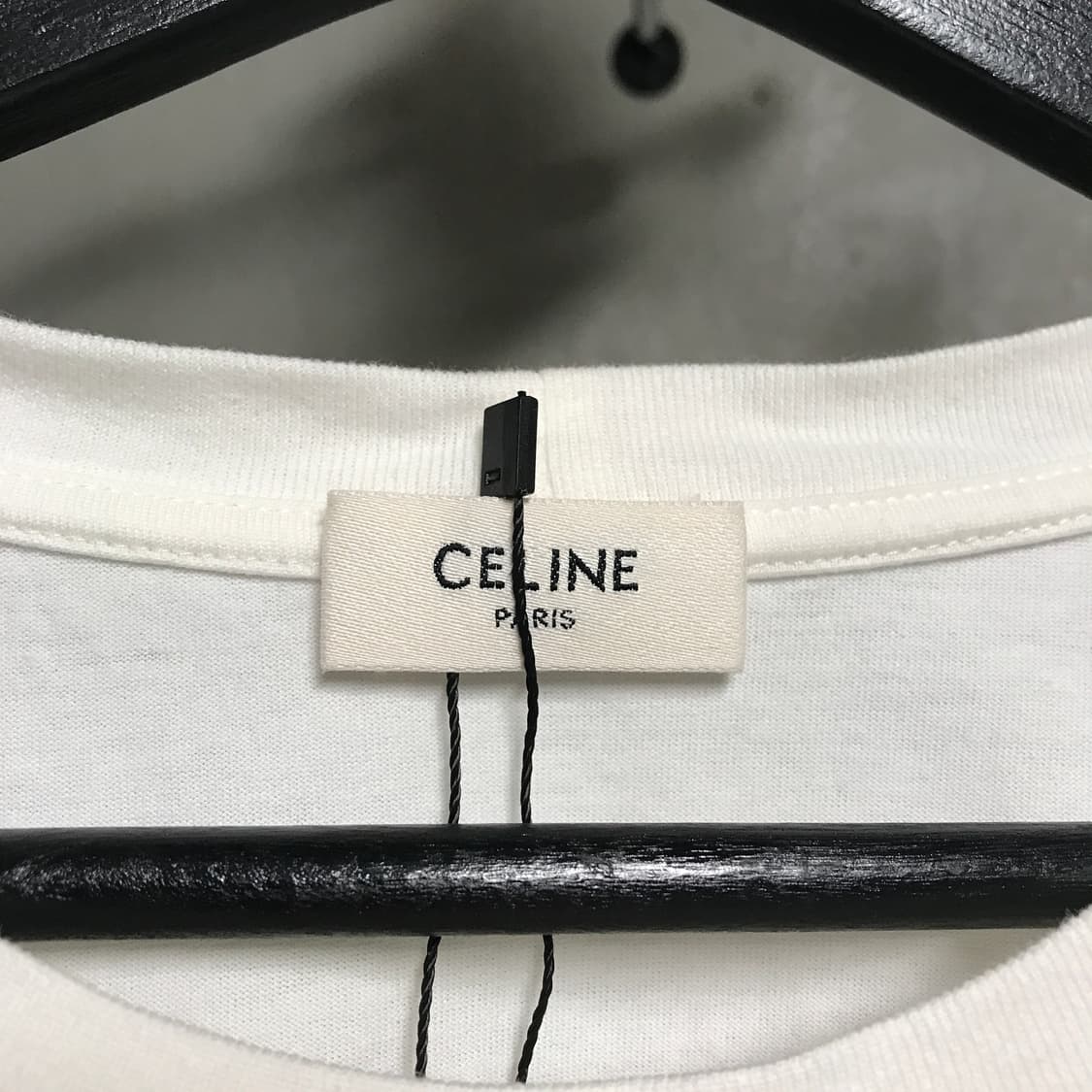 셀린느 화이트 반팔 티셔츠 -(W) 상품이미지5