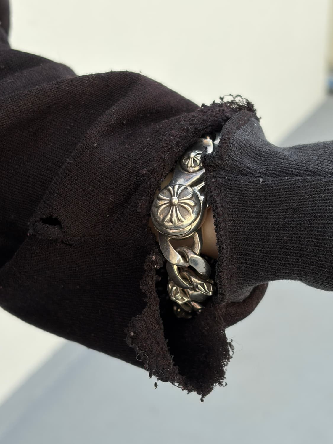 60s distressed 투톤 스웻셔츠 상품이미지7