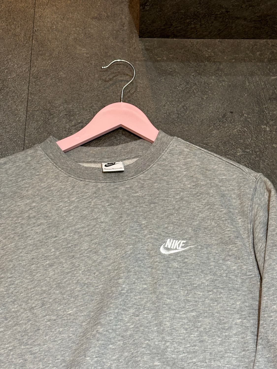 나이키 맨투맨 그레이 티셔츠 XL 상품이미지4