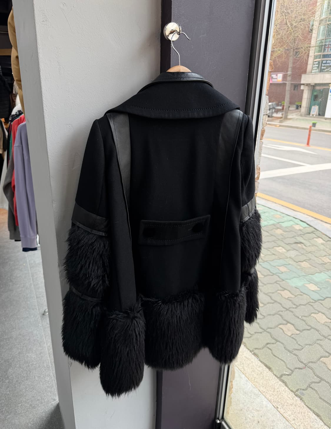 2/ 사카이 19FW 울 앤 퍼 피코트 자켓 상품이미지8