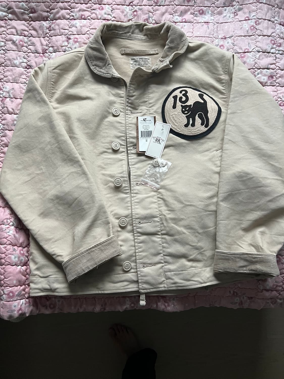 RRL 더블알엘 24ss 블랙캣 덱자켓 M 상품이미지2