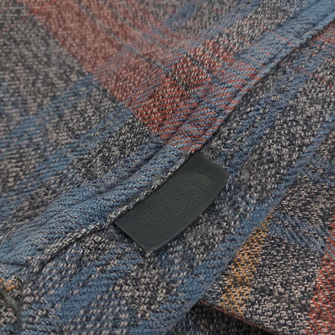 CN929 L 노스페이스 타탄체크 플란넬 긴팔 캠핑 셔츠 남방 상품이미지9