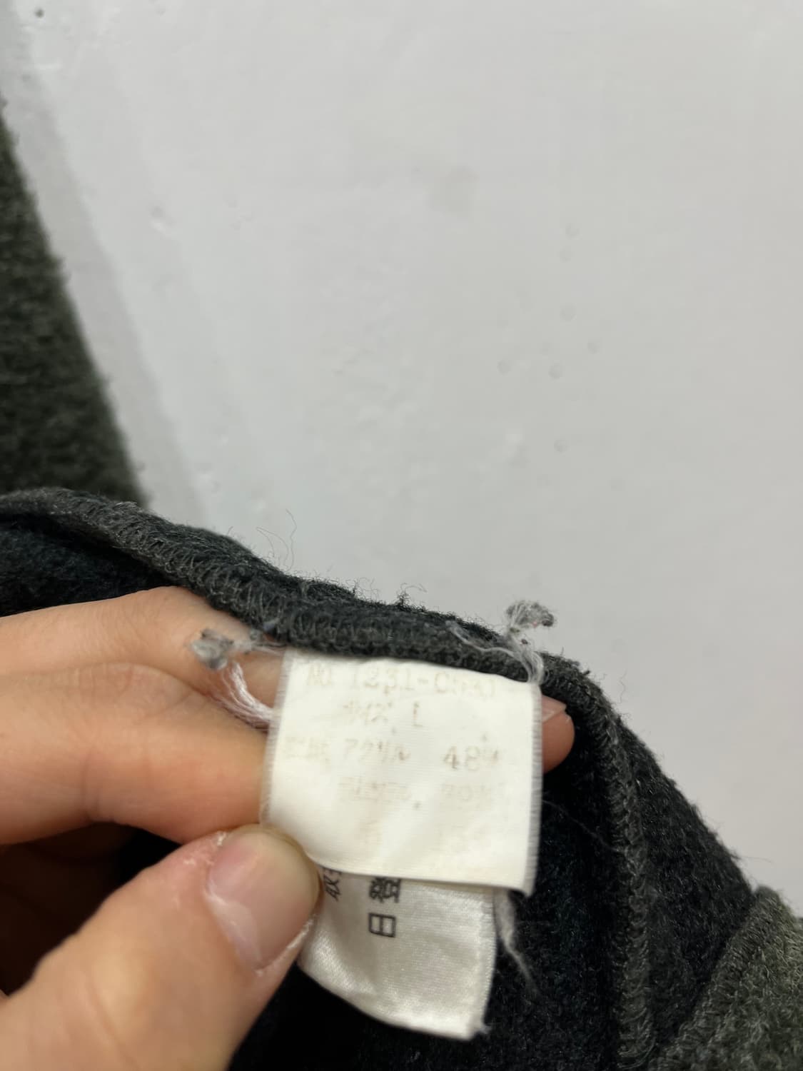 MR JUNKO by 준코 코시노 부클 후디 울자켓 상품이미지8