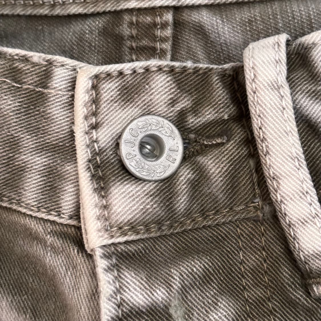 폴로진 28 빈티지 워싱 청바지 스판 데님 랄프로렌 정품 수입 상품이미지7