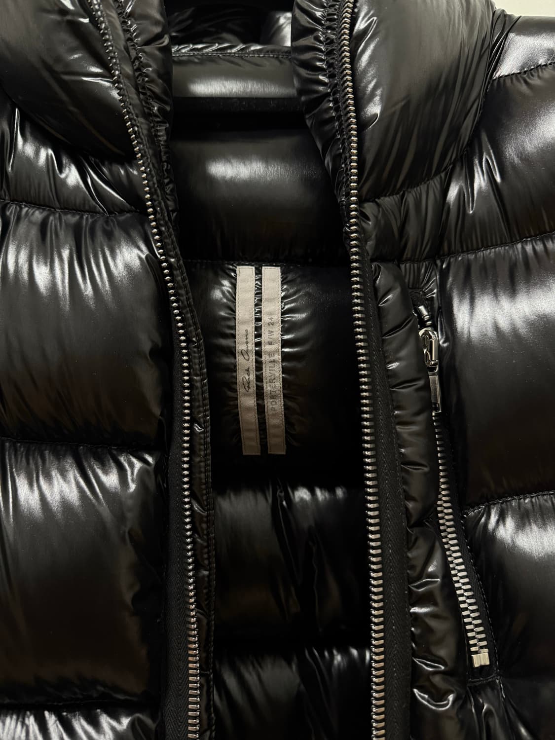 [48] 릭오웬스 김프 씰 패딩 블랙 상품이미지3