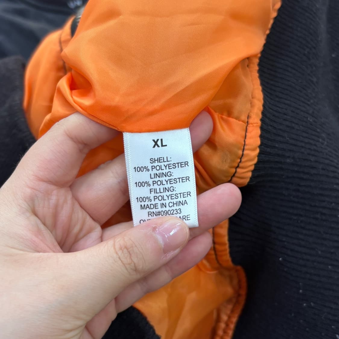 XL PacSun 남성 항공 점퍼 자켓 0601E 상품이미지4
