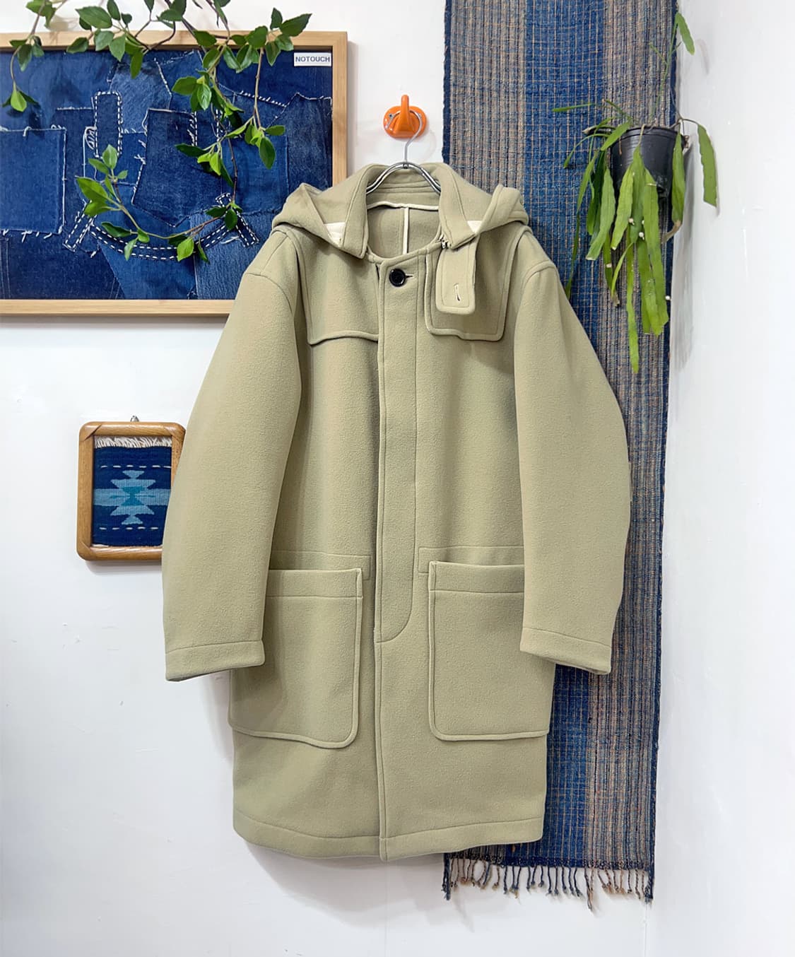 MARKAWARE Wool Hooded Coat 상품이미지1