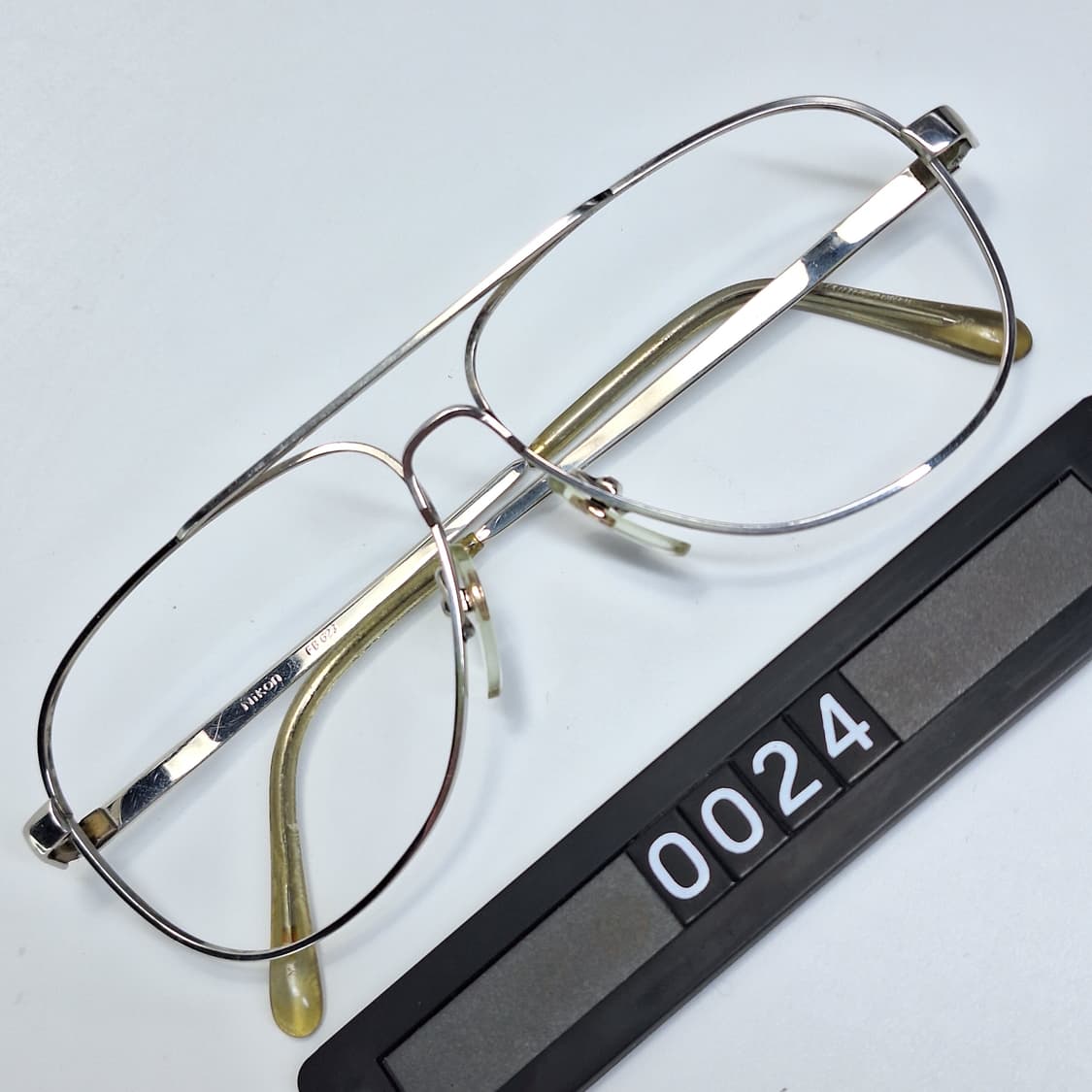 90s 일본 빈티지 니콘 FB623 투브릿지 더블브릿지 안경테 빈티지 상품이미지1