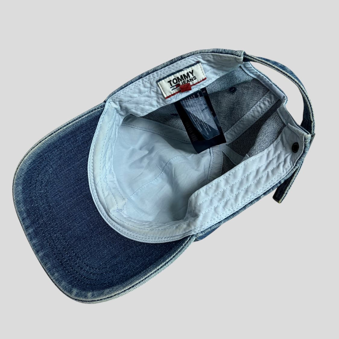 (OS)타미힐피거 데님 볼캡 모자 상품이미지6