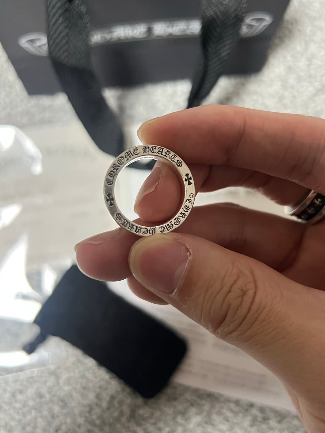 [us7.5] 크롬하츠 포에버링 상품이미지2