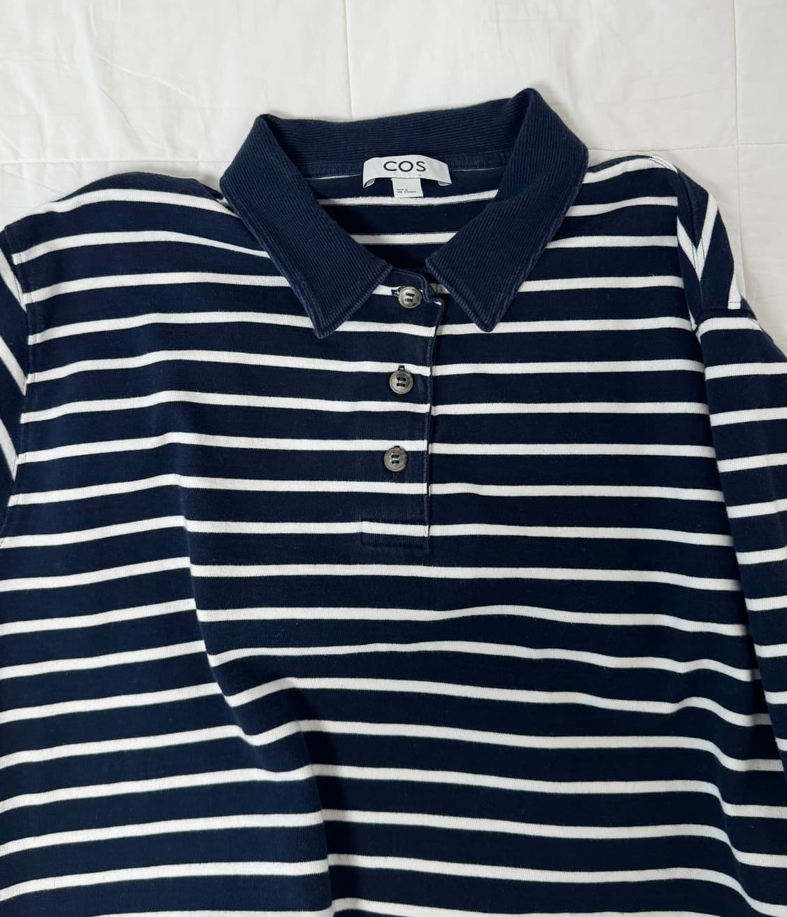 Cos 폴로셔츠 네이비 M 상품이미지1
