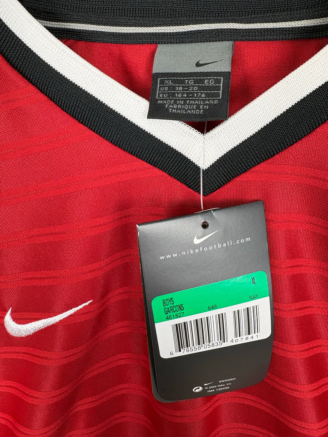 나이키 빈티지 유니폼 긴팔 풋볼 저지 (새상품) 상품이미지3