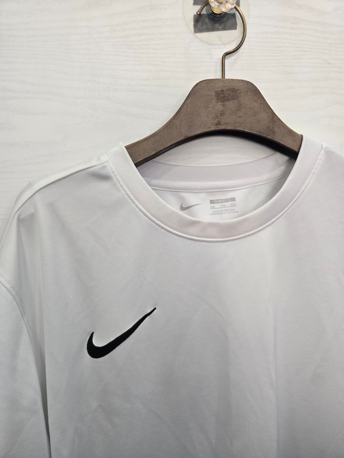 110,2XL )) NIKE 나이키 반팔티셔츠! 화이트&블랙! 라운드넥 상품이미지3