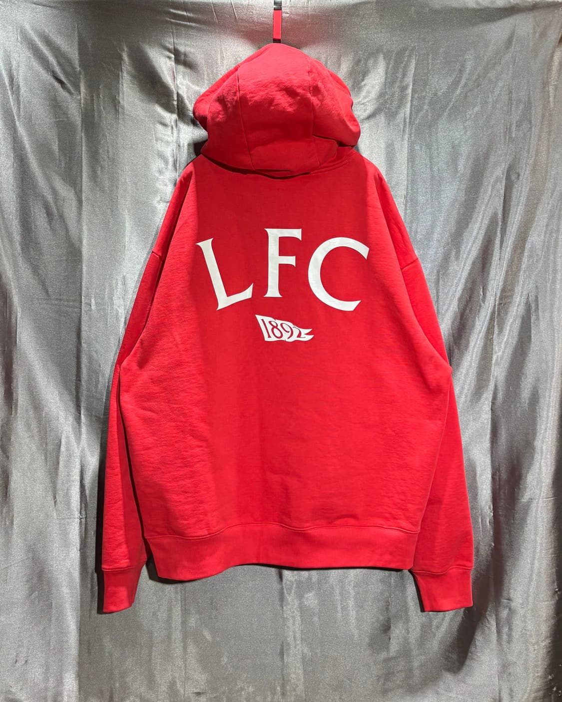 2XL LFC 리버풀 레드 백포인트 로고 후드티 상품이미지3