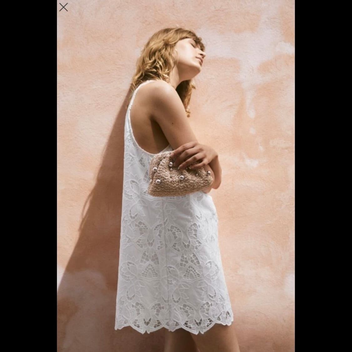 h&m 에이치앤엠 브로드리 앙글레즈 미니 드레스 (새상품) 상품이미지8